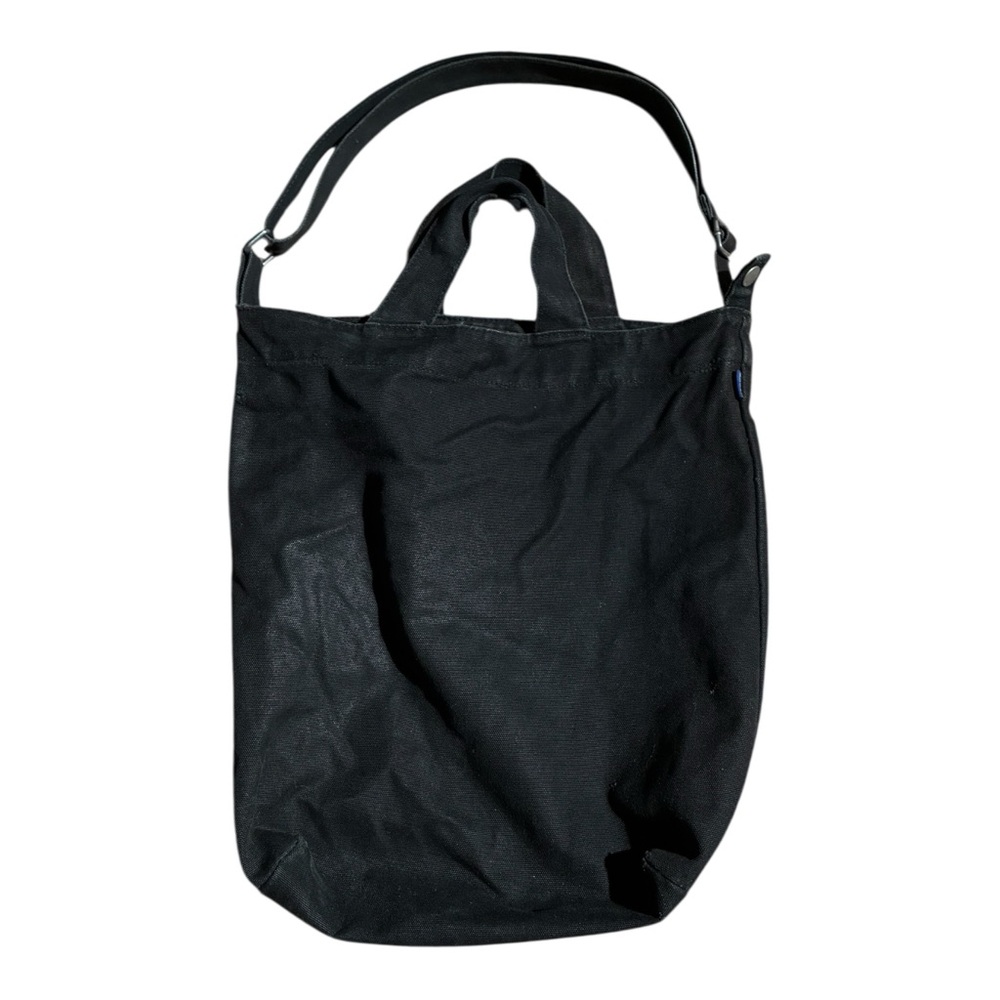 BAGGU Canvas Tote Bag Black - Picture 2 of 8